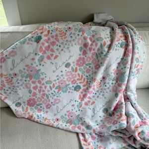 Caden Lane Floral Olivia Blanket